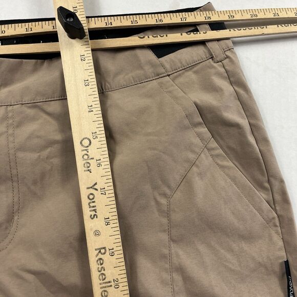 Flylow Women’s Outdoor Utility Pants Size 12 Beige Hiking Climbing Activewear - Picture 8 of 11